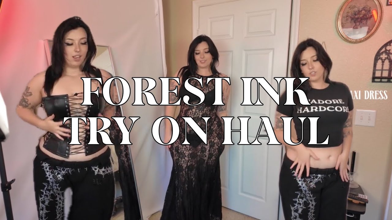 Return Of The Emo TRY ON Hauls! FORESTINK EDITION