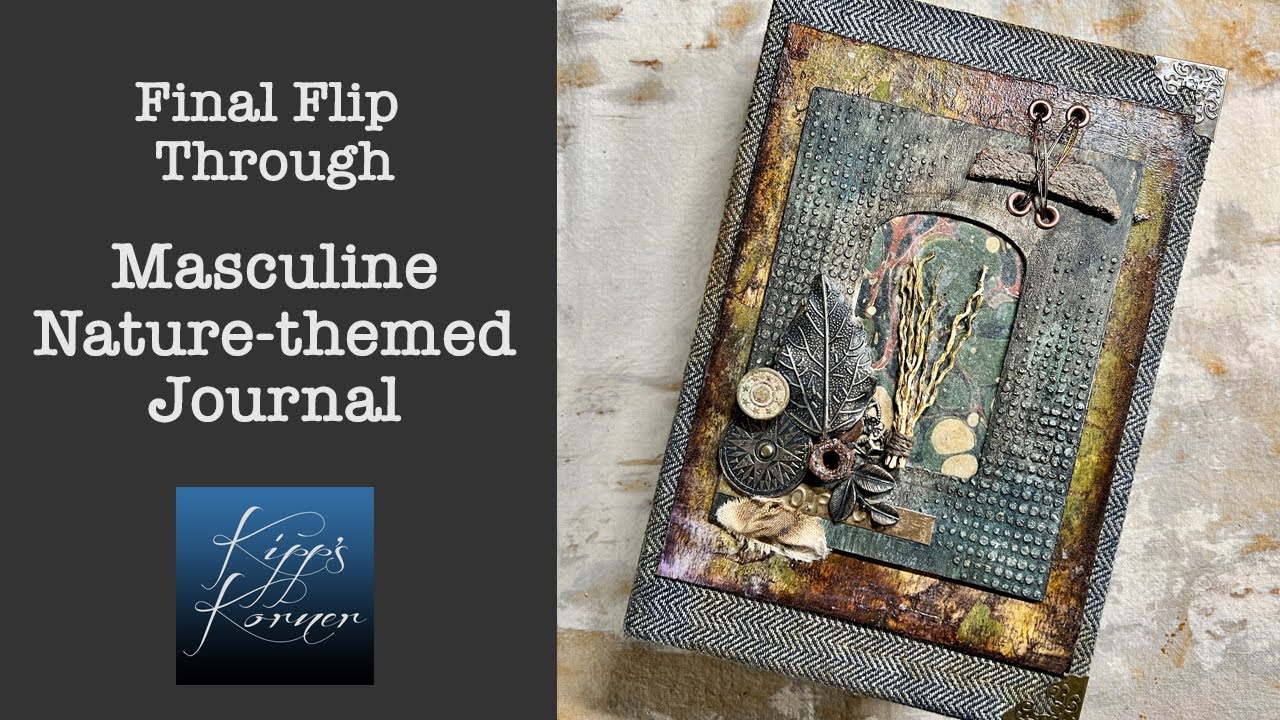 Flip Through: A Masculine Nature-themed Journal