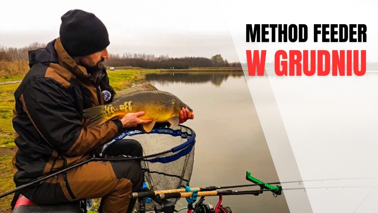 Karpie na Method Feeder w grudniu?! Czy warto szukać ryb na różnych liniach? PZW Jeziórko 5