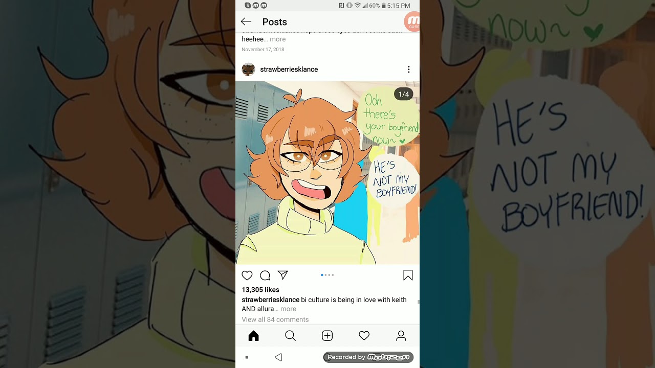 Voltron Klance high school AU comic Dub (part 1)