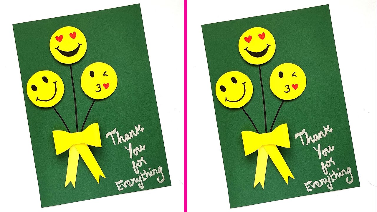 DIY Thanks Card for Teachers | Thank you Card for Teachers | DIY card for Teachers | Greeting Card