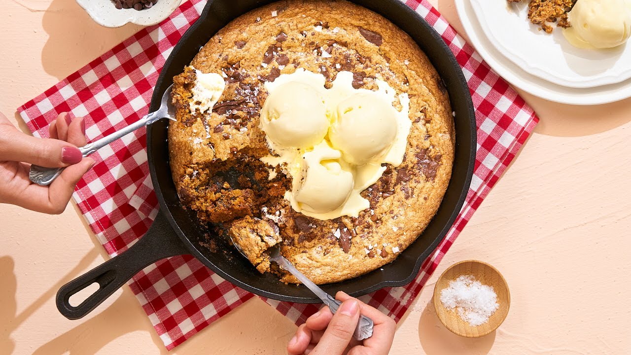 ThinQ Recipe | LG Original Series #03 ProBake Cookie Skillet