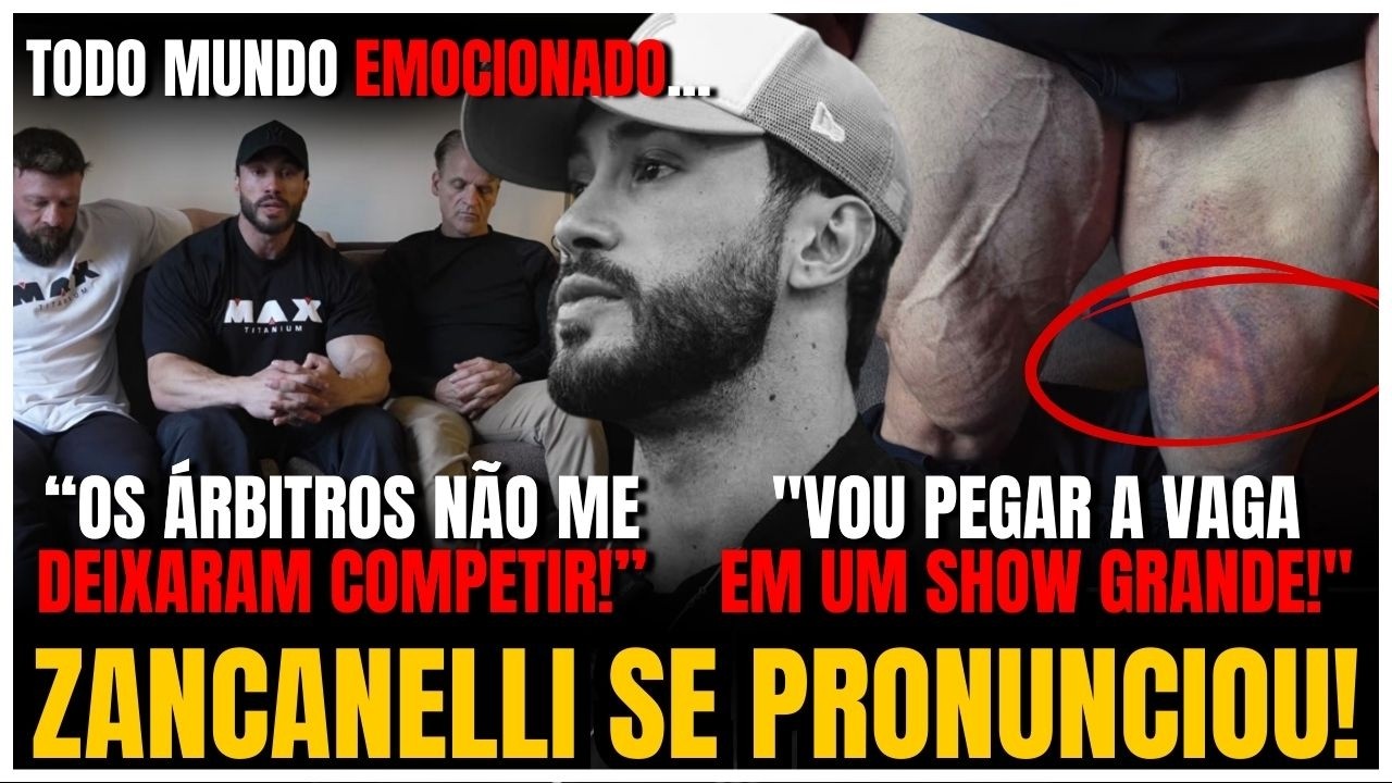 ZANCANELLI REVELOU TUDO sobre LESÃO que o TIROU do ARNOLD OHIO