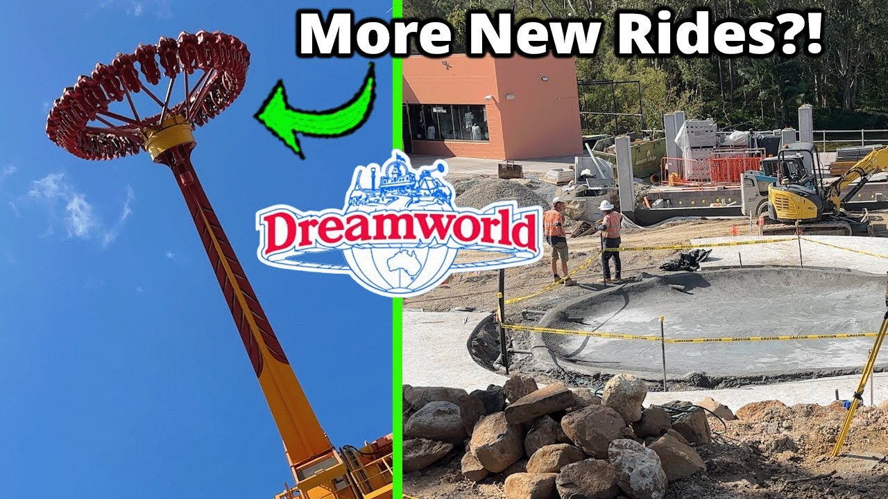 Dreamworld - NEW Ride Confirmed! | King Claw, Rivertown Update & MORE!