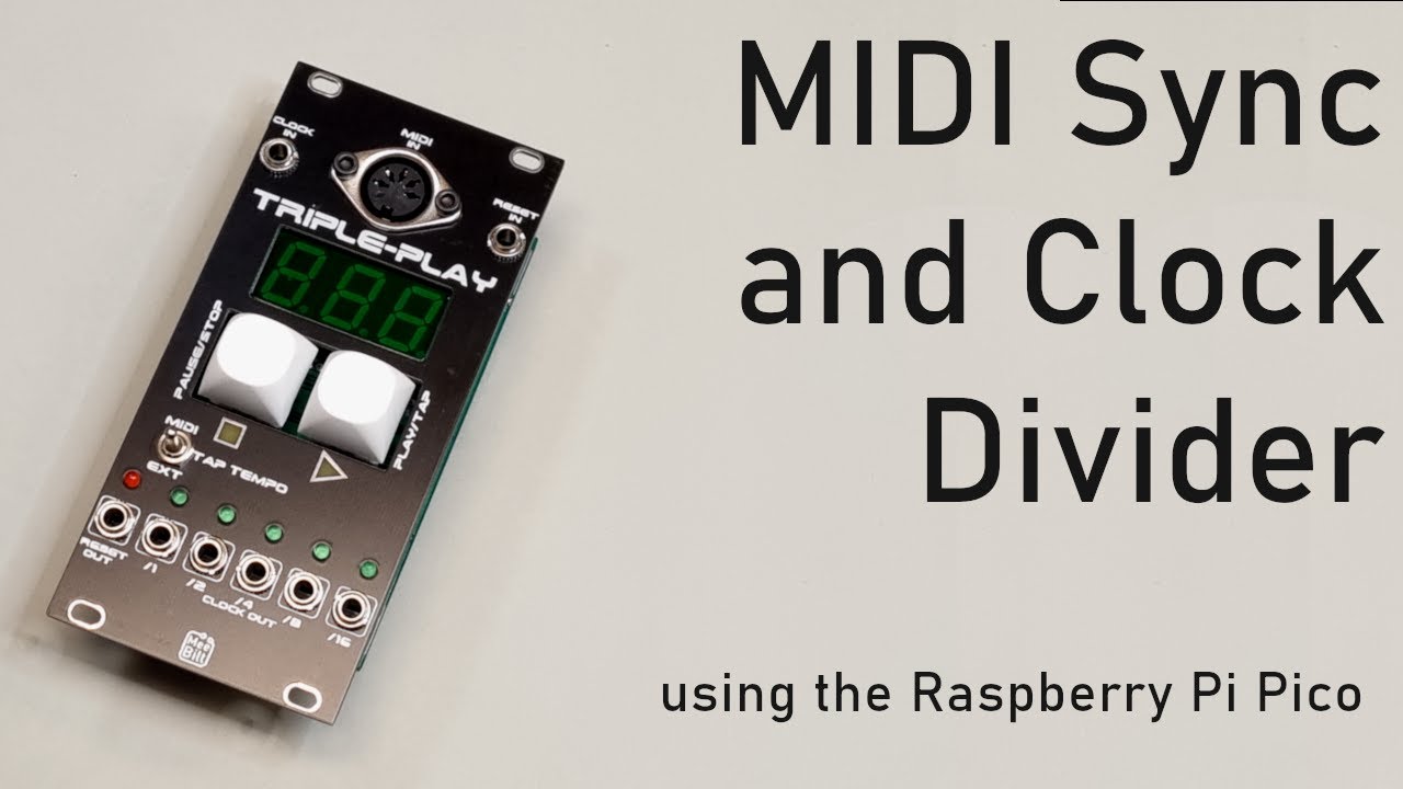 Eurorack DIY - MIDI Sync Clock Generator (Episode 1)