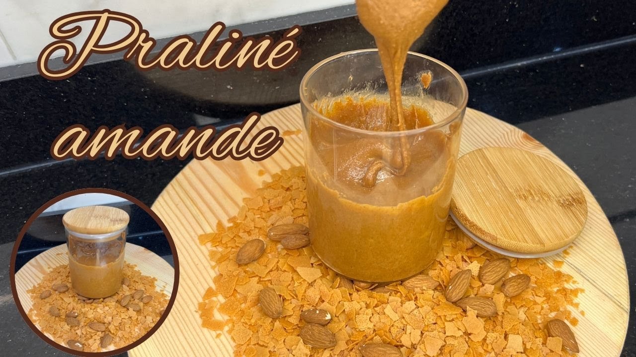 👏مايخلعكومش الپراليني غير بجوج مكونات غاتحضرو هاذ المكون السحري فالحلويات💯.Praliné fait maison 