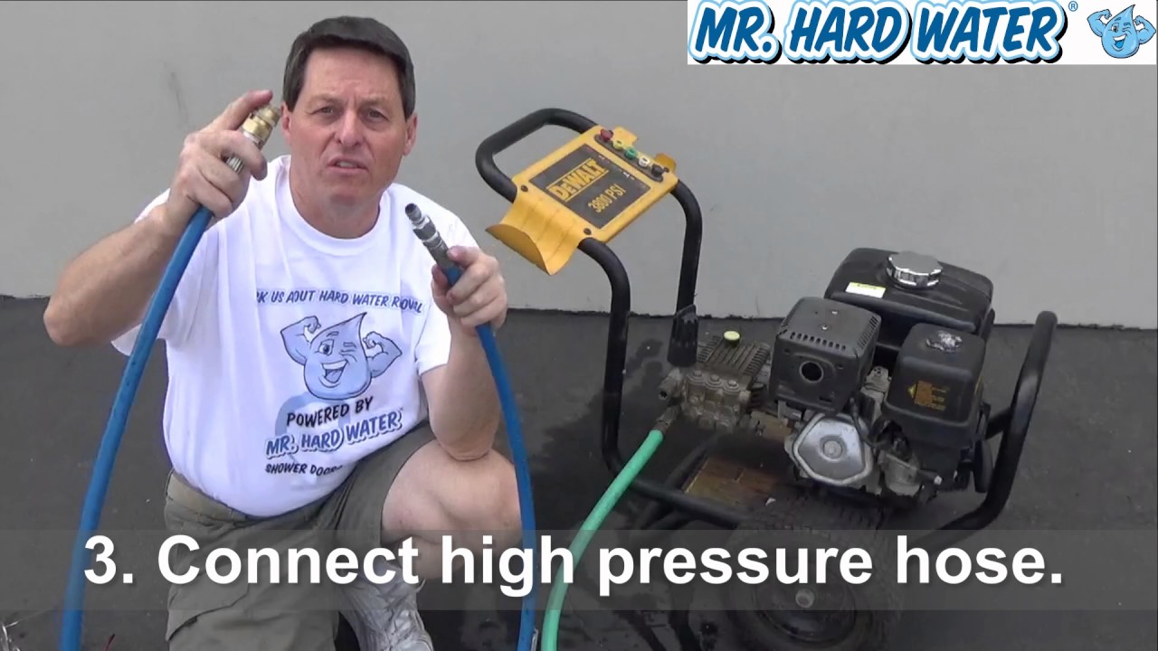 Dewalt 3835 - Part 1 Connecting the Hoses - Mr. Hard Water Wet Blasting