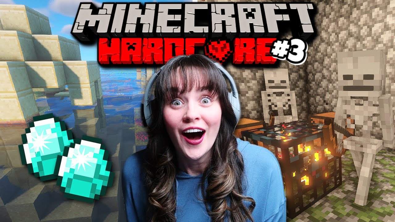 This Seed Keeps Getting Better!! | Minecraft Hardcore Series Lets Play #3
