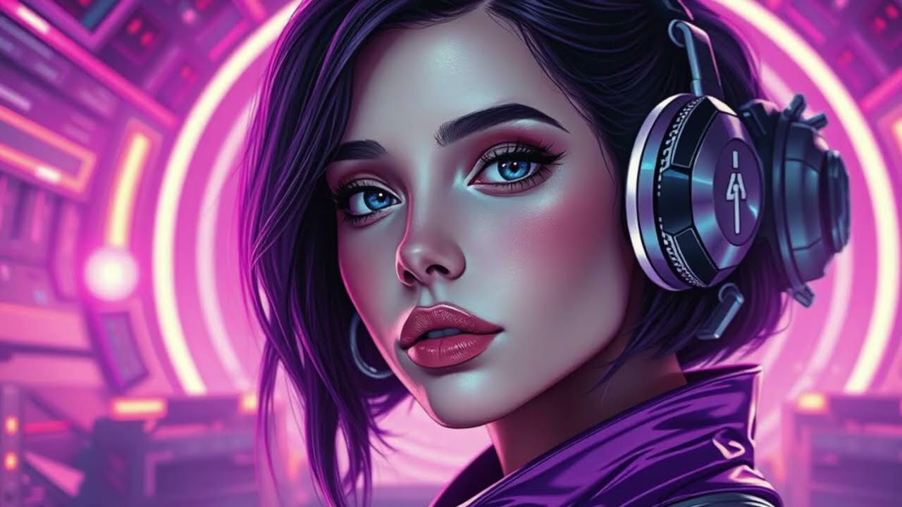 Midnight Neon Drive | Retro 80s Synthwave | Chill Study & Coding Music