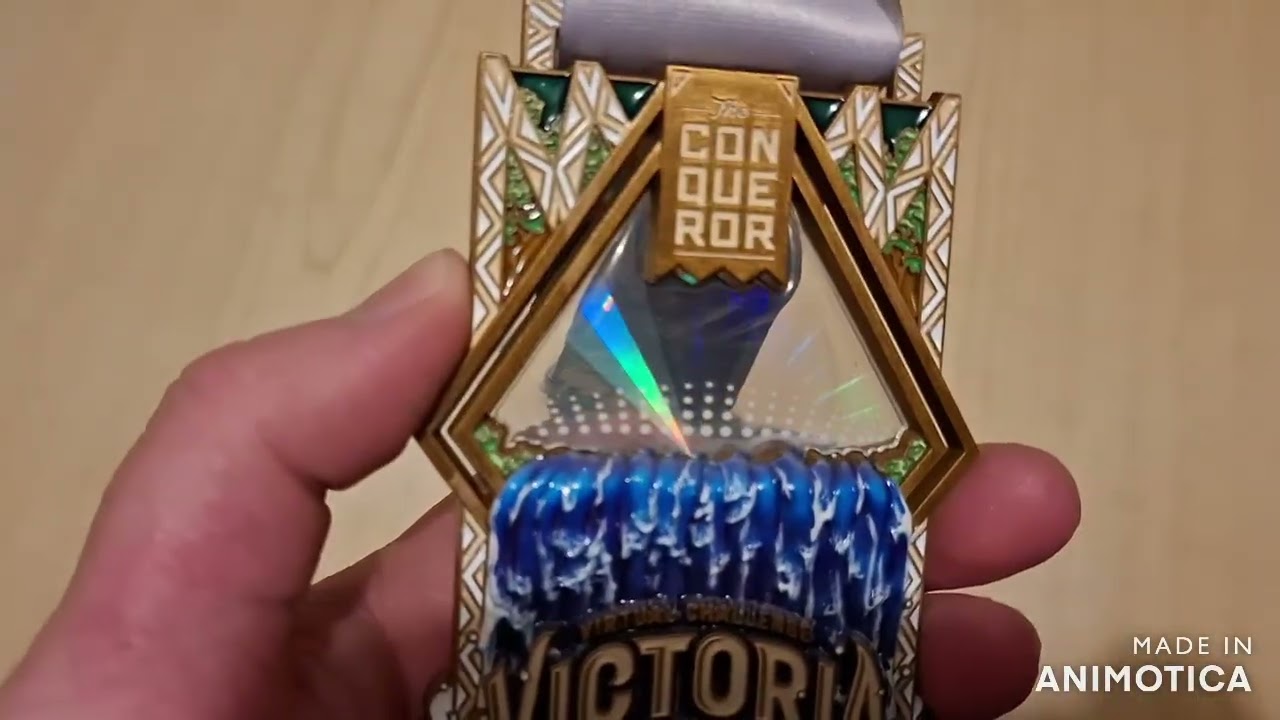 44. Conqueror Virtual Challenge - Victoria Falls medal