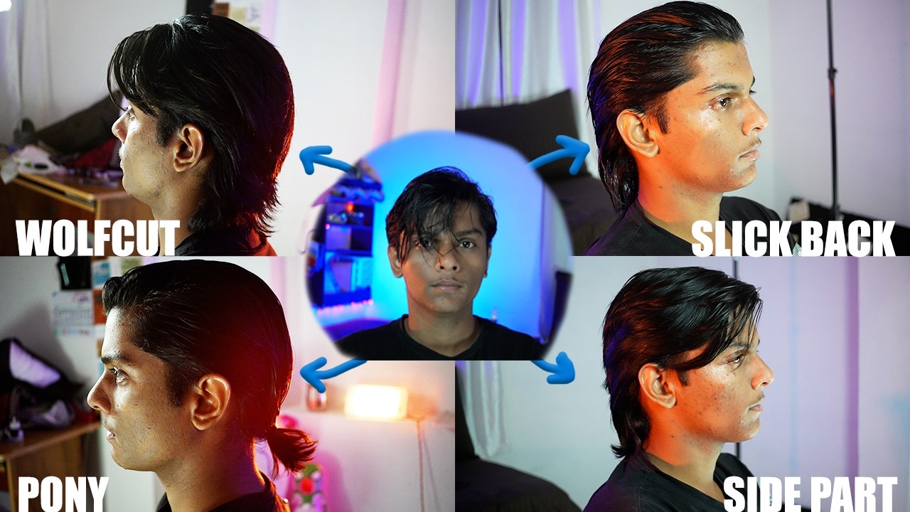 1 Haircut 5 Hairstyles  for  AWKWARD STAGE  (MULLET)