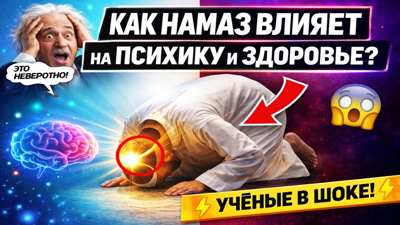 Как НАМАЗ влияет на ПСИХИКУ и ЗДОРОВЬЕ человека УЧЁНЫЕ В ШОКЕ СУДЖУД избавляет от тревоги