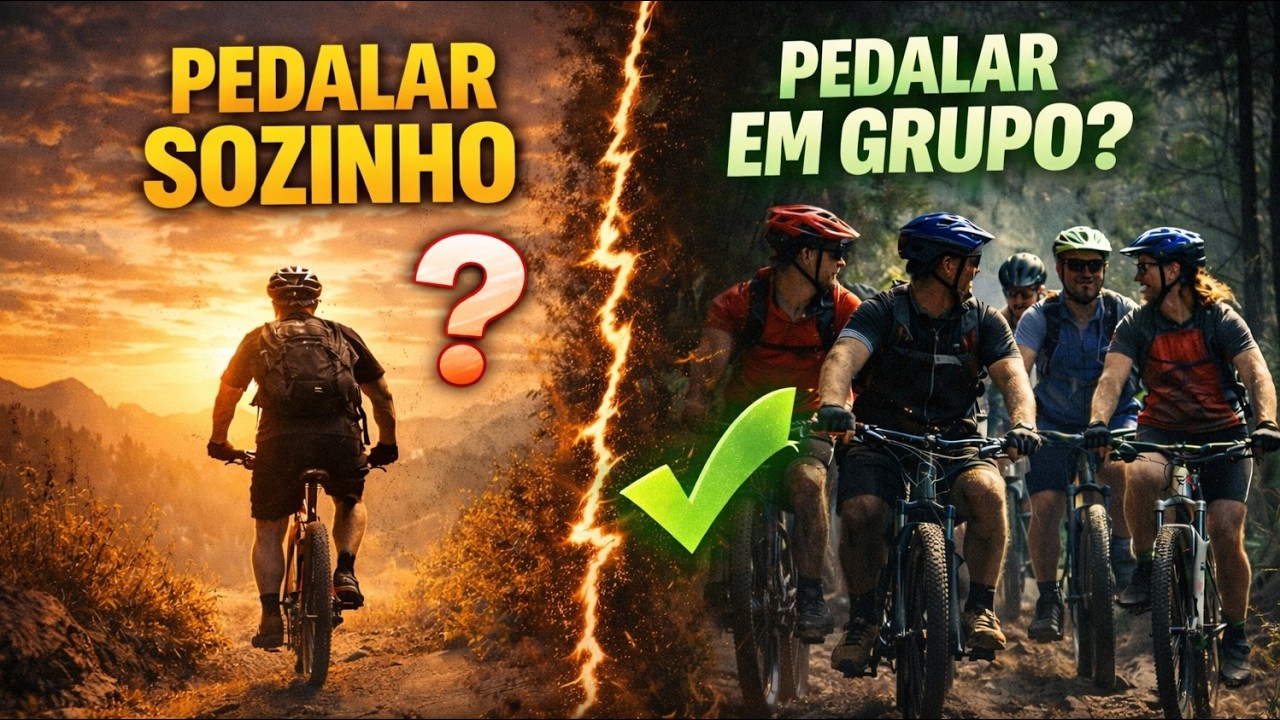 Por que comecei a pedalar sozinho e o que aprendi com Isso?