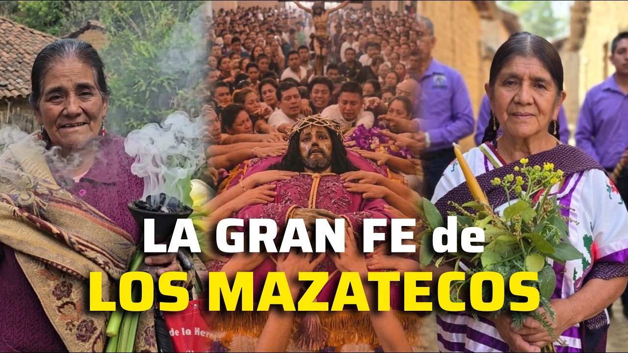 ASI SE VIVIO LA PROCESION MAS GRANDE en la REGION MAZATECA de Oaxaca México