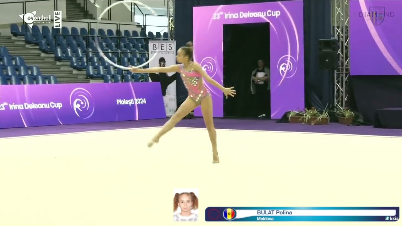BULAT Polina Moldova #FIG 23rd Irina Deleanu R Gym Cup 24 feb 2024Juniors   RGI R2
