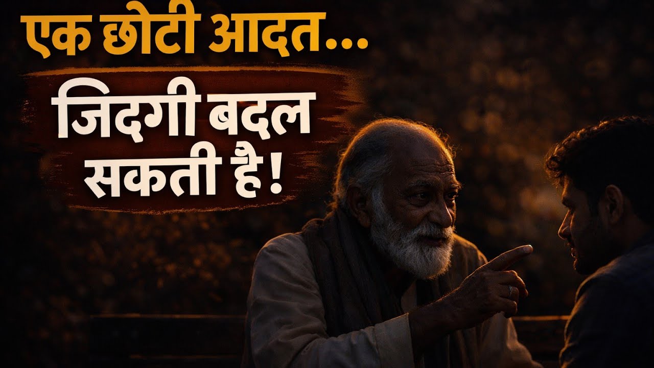Ek छोटी आदत तुम्हारी ज़िंदगी बदल सकते है कड़वी सच्चाई जानलो कोई नहीं बताता है  #motivation 