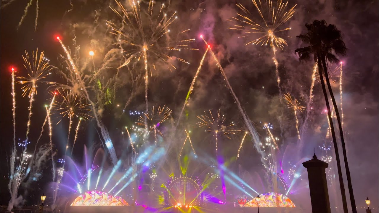 Harmonious FULL Show w/Exit BEST VIEW 4K 60FPS at Epcot, Walt Disney World