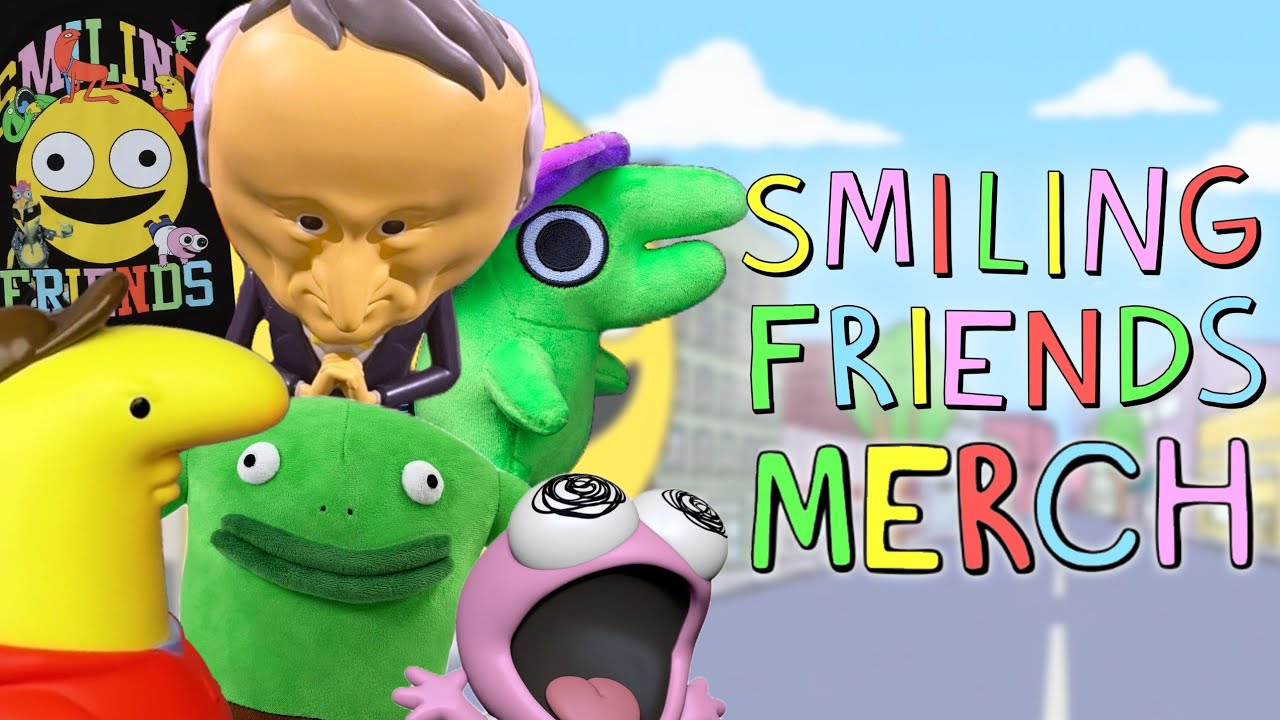 The Wacky World of Smiling Friends Merch