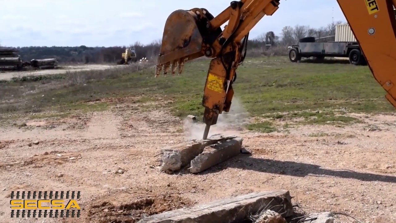 Puntos clave para seleccionar un martillo hidr&aacute;ulico.
