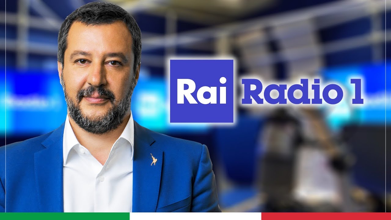 MATTEO SALVINI A RADIO ANCH'IO (RAI RADIO 1, 17.06.2021)