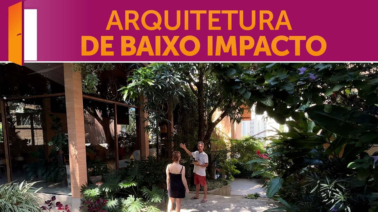 Casa de Tijolo Ecológico e Telhado Verde em São José dos Campos