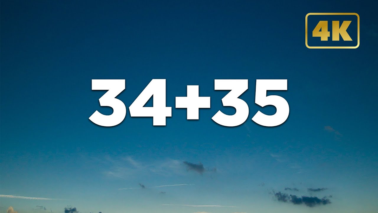 34+35 - Ariana Grande ft. Doja Cat & Megan Thee Stallion Ɩ Clean Version Lyrical Video