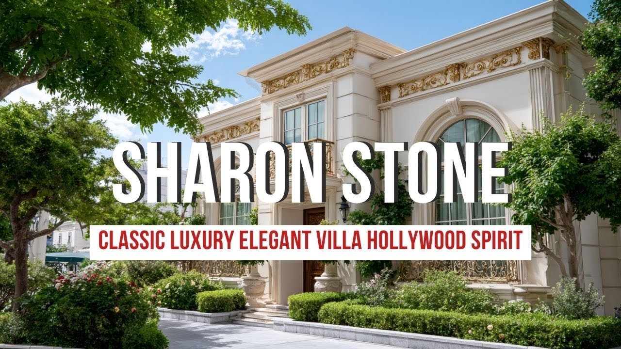 Classic Luxury Elegant Villa Inspired by Sharon Stone Glamorous Hollywood Spirit