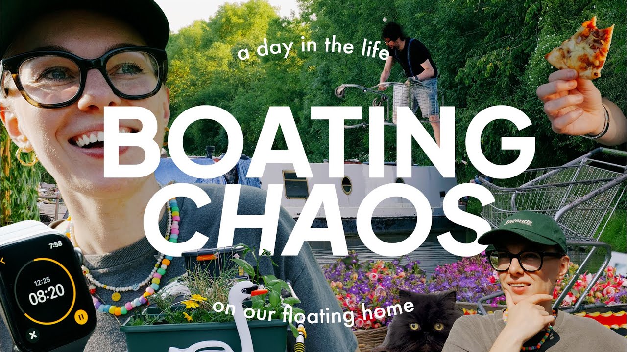 Life is never boring when you live on a narrowboat