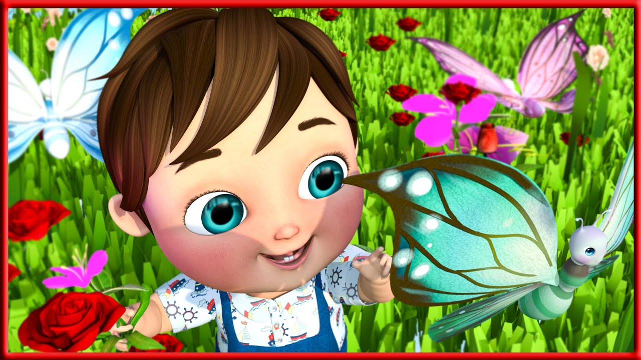 NOVO! 🦋 Brincar com Borboleta 🦋 | Canções E Rimas Infantis, por Banana Cartoon Português​​