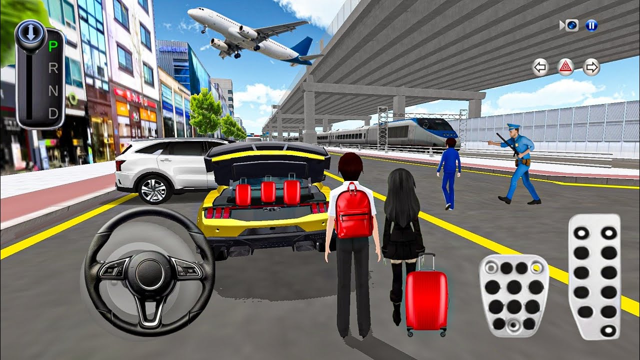 Today I Went to the Subway Station 🚇 HYUNDAI ELENTARA _3D Driving class Android Gameplay i0s// 2026