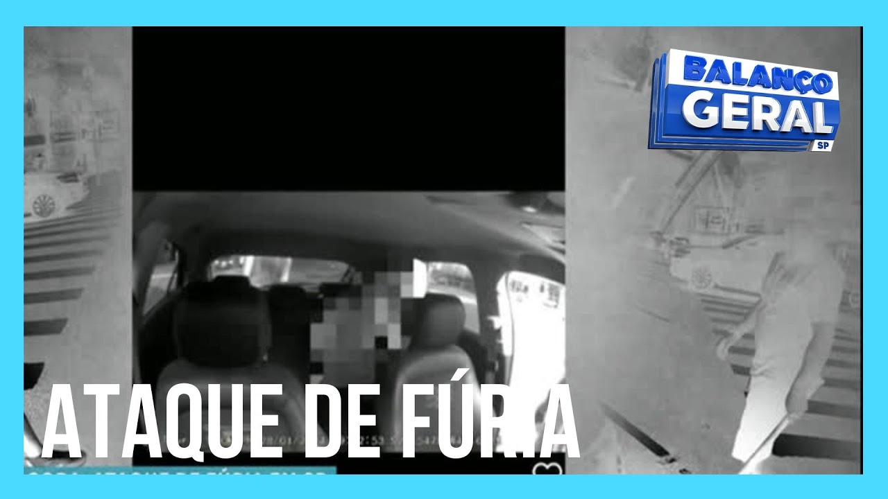 Motorista de aplicativo usa taco de beisebol para ameaçar casal durante briga no trânsito