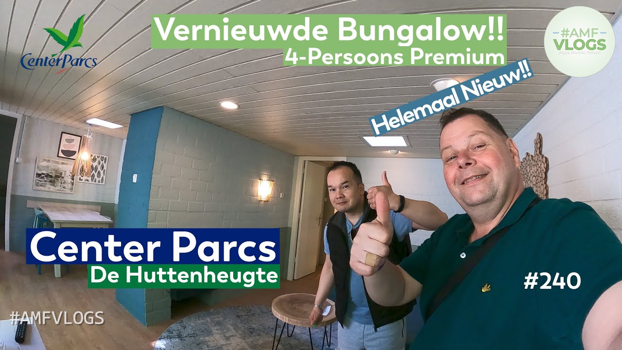 HELEMAAL👍 NIEUW 4-PERSOONS PREMIUM COTTAGE NUMMER 120 |CENTER PARCS DE HUTTENHEUGTE |VLOG 240