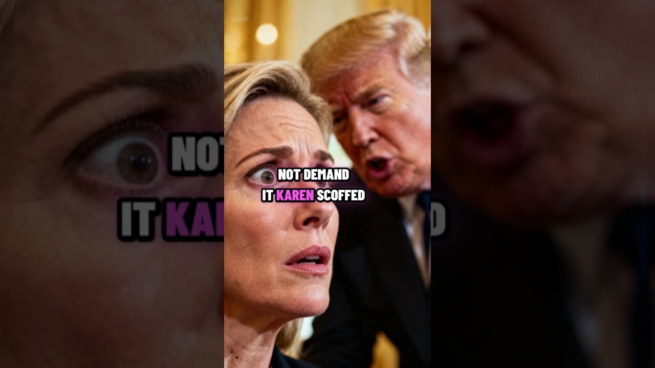 Trump Teaches Karen a Lesson About Respect | Karen Treasure