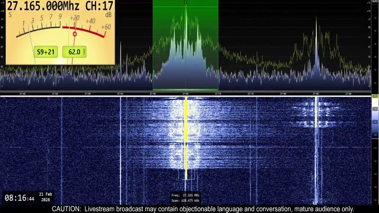 Live CB Radio Channel 17 - 02/21/2026 pt1