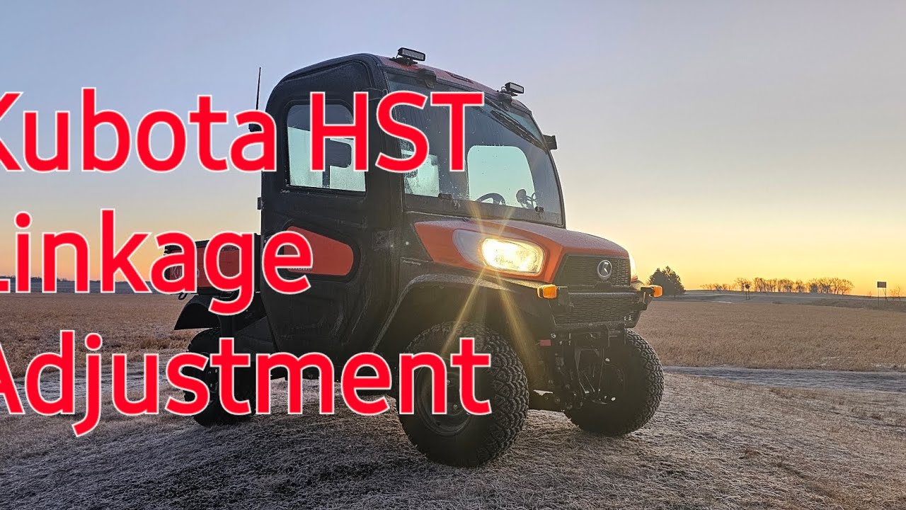 Episode 4: HST Linkage - Kubota RTV Optimization Protocol