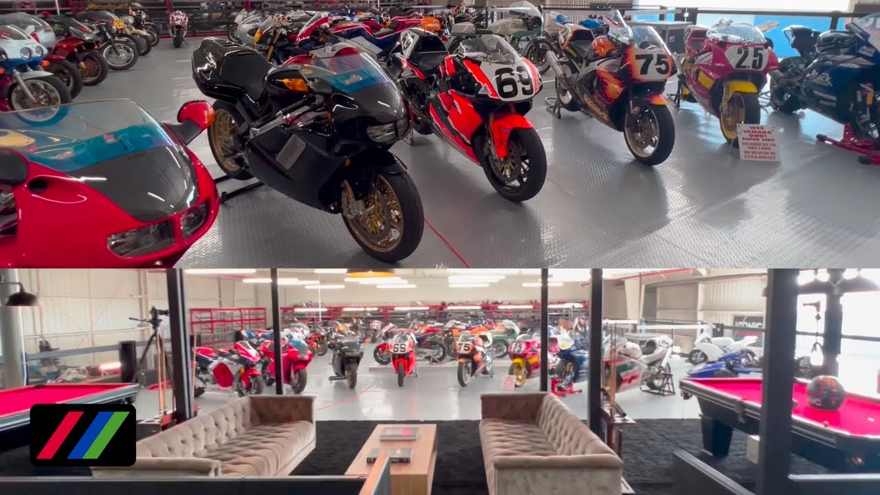 Iconic Motorbikes Tour & Update - Upper Level Long-term Storage