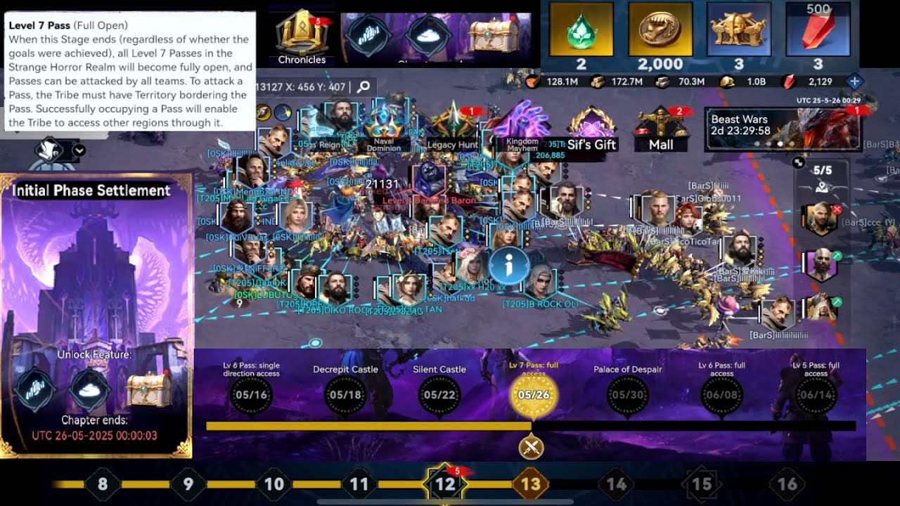⚔️ VIKING RISE ⚔️ : : ☠ KVK5 ☠  LEVEL 7 PASS  FULL OPEN 🚧 🔥 BIG FIGHT 🔥 LEVEL 8 MANOR 😍 CAPTURED🏴‍☠️