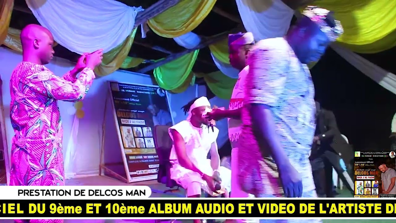 LANCEMENT OFFICIEL DU 9ème et 10ème ALBUM DE DELCOS MAN ADANKANLIN WOUGÔ WOUGÔ