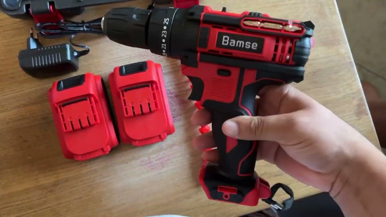 Trapano Avvitatore Batteria 21V Bamse