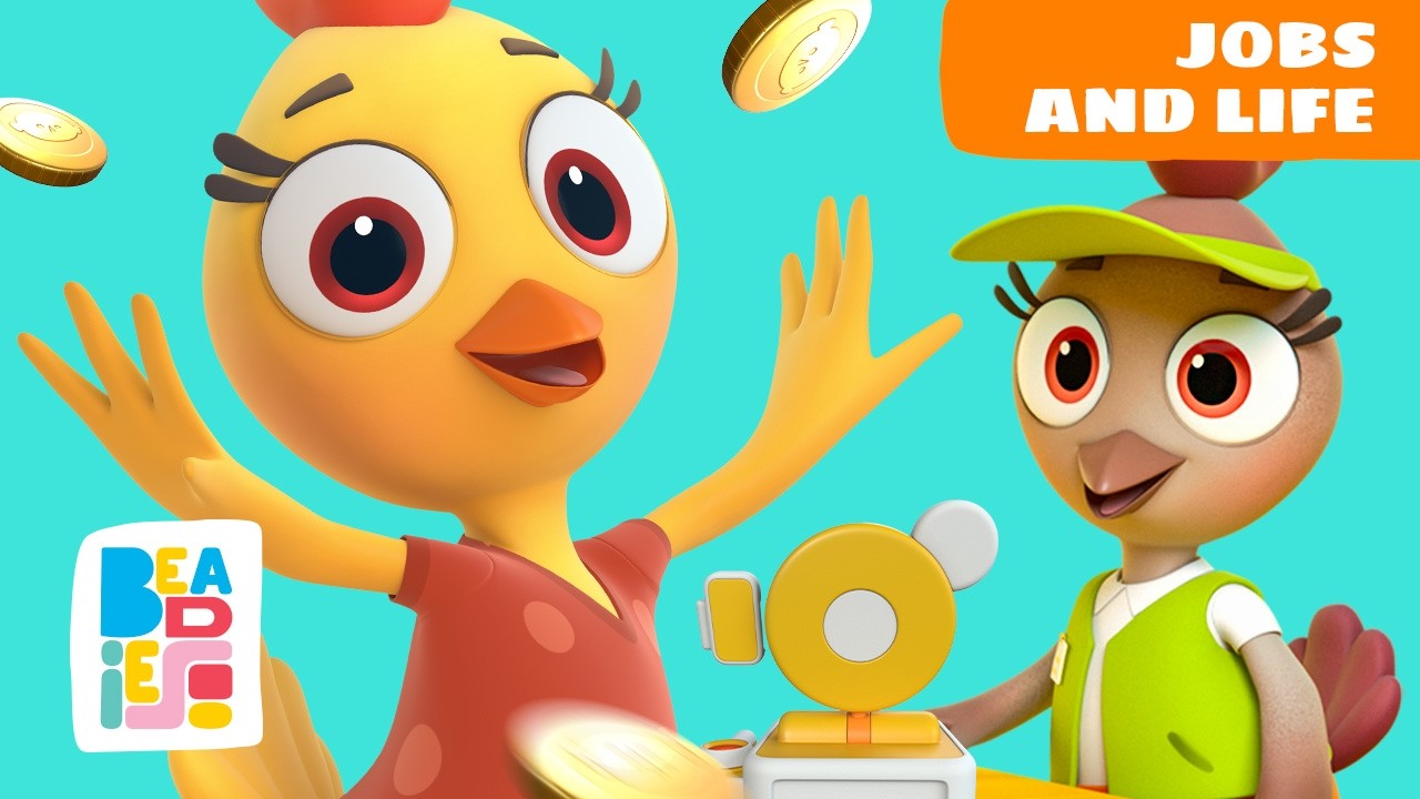 Beadies: Jobs and Life with Coco the Hen | Learning Cartoons for Toddlers