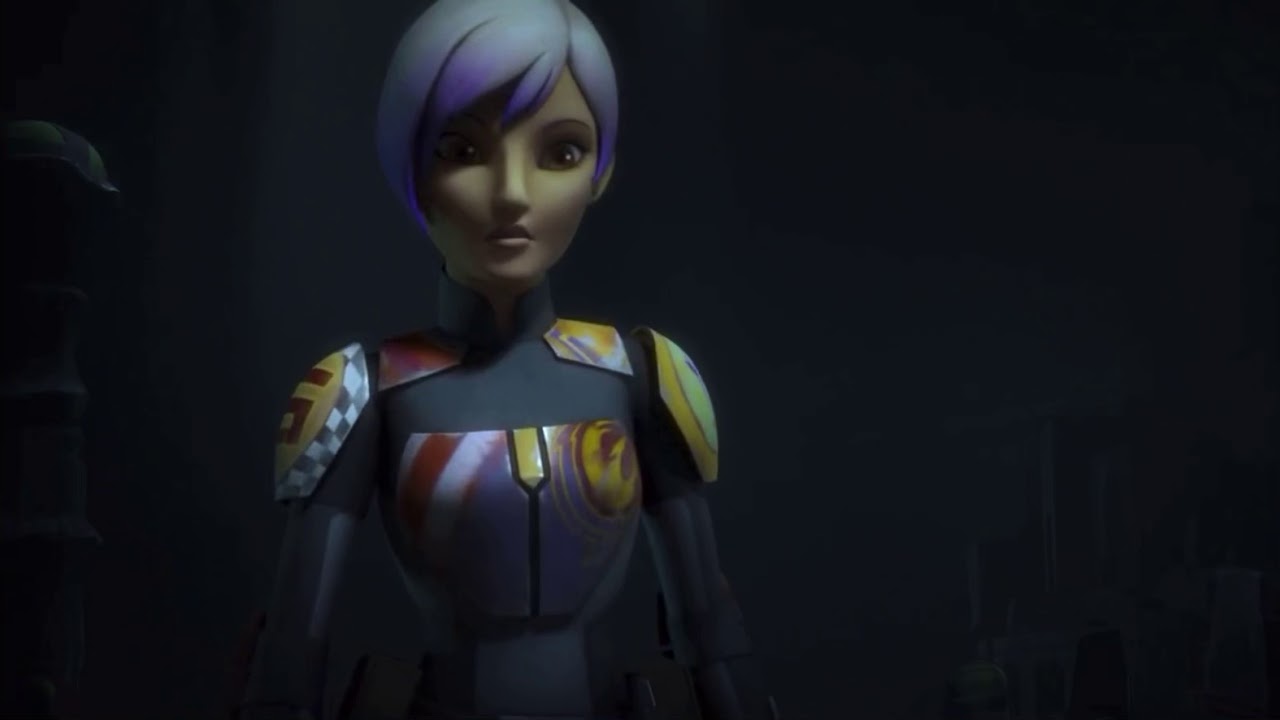 Sabine finds the darksaber