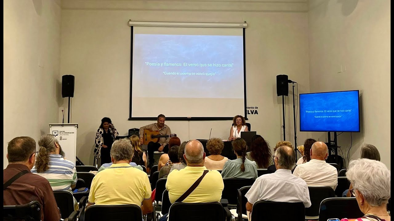 Taller 'Flamenco y Poesía' en el Centro de la Comunicación Jesús Hermida de Huelva