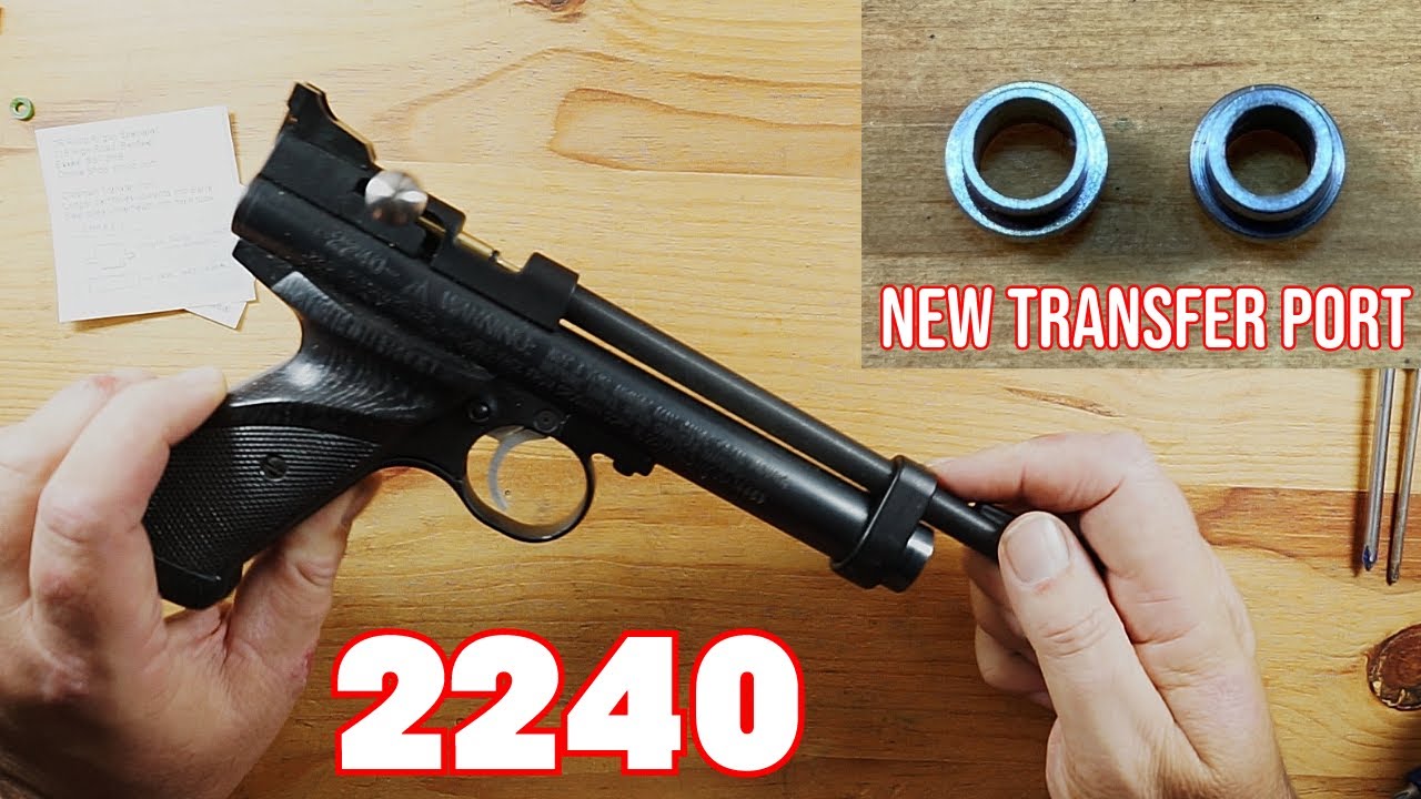 Crosman 2240 Transfer Port change