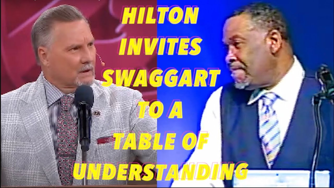 BISHOP HILTON INVITES DONNIE SWAGGART TO A TABLE OF UNDERSTANDING....