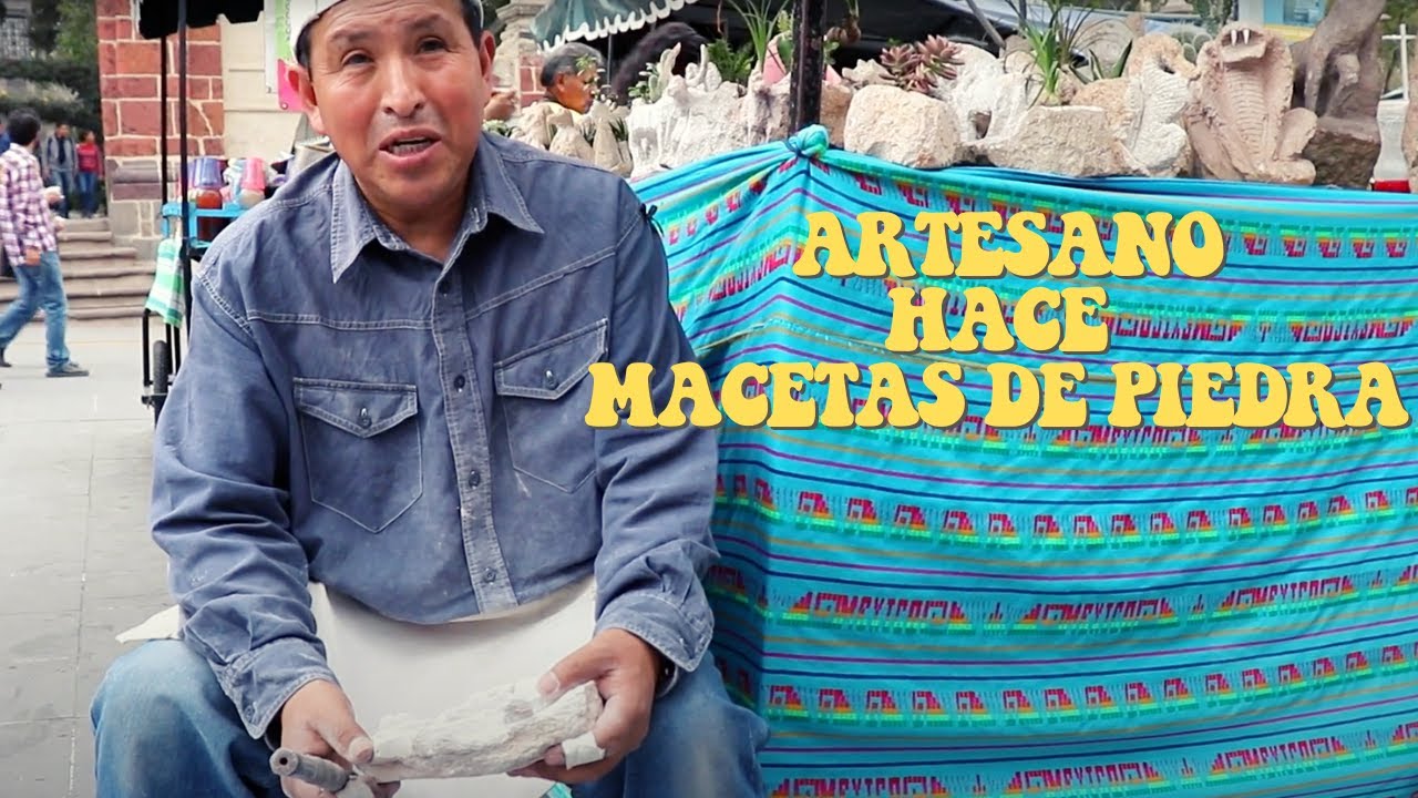 ¡Increíble! Artesano Crea Macetas Únicas Usando Solo Piedras 🪨 🪴