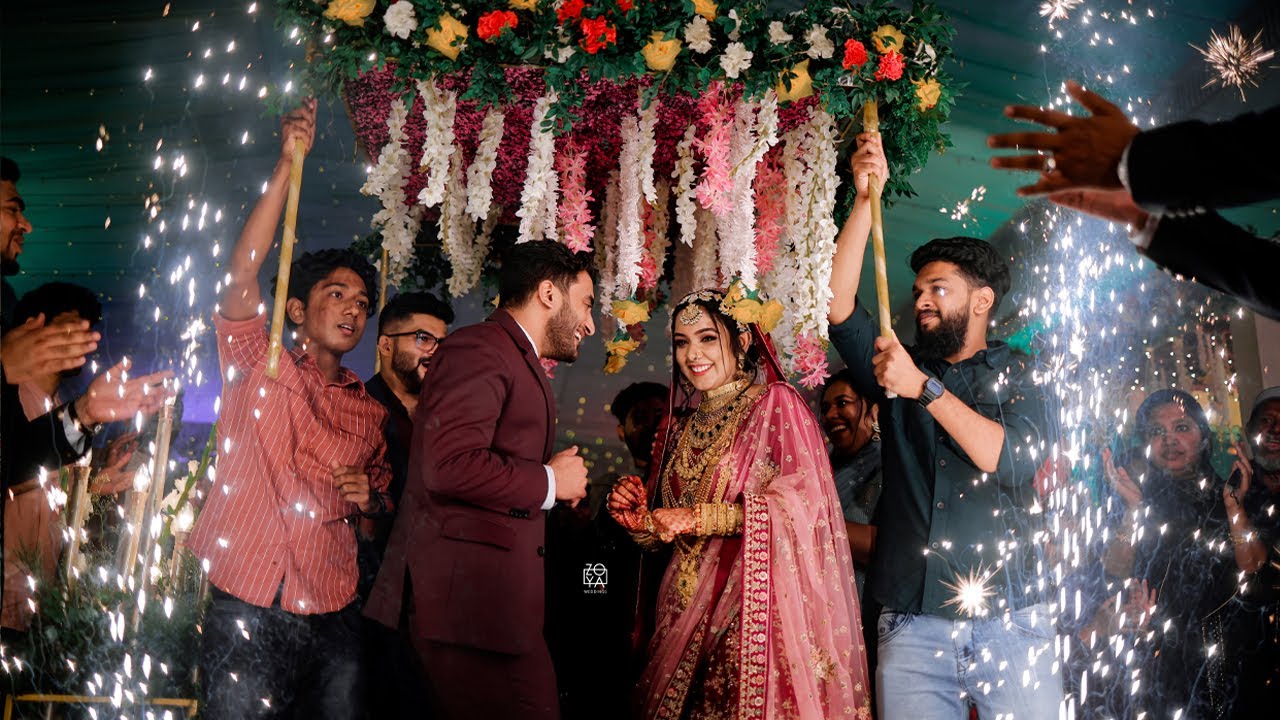 kerala muslim wedding story | Ribina & Hazeeb | Dop - JinsinKhan | zoyaweddings