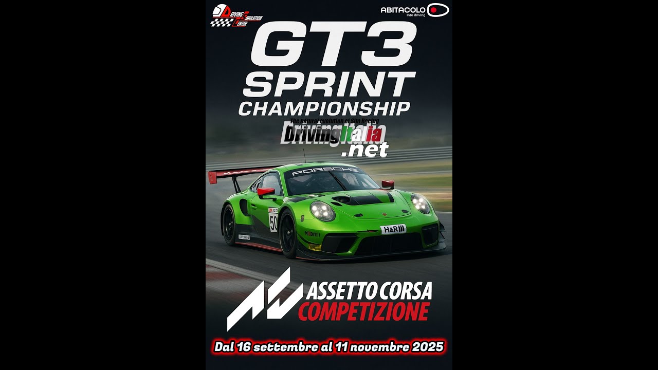 LIVE | DrivingItalia GT3 Sprint Championship 2025 - Round 1 MONZA