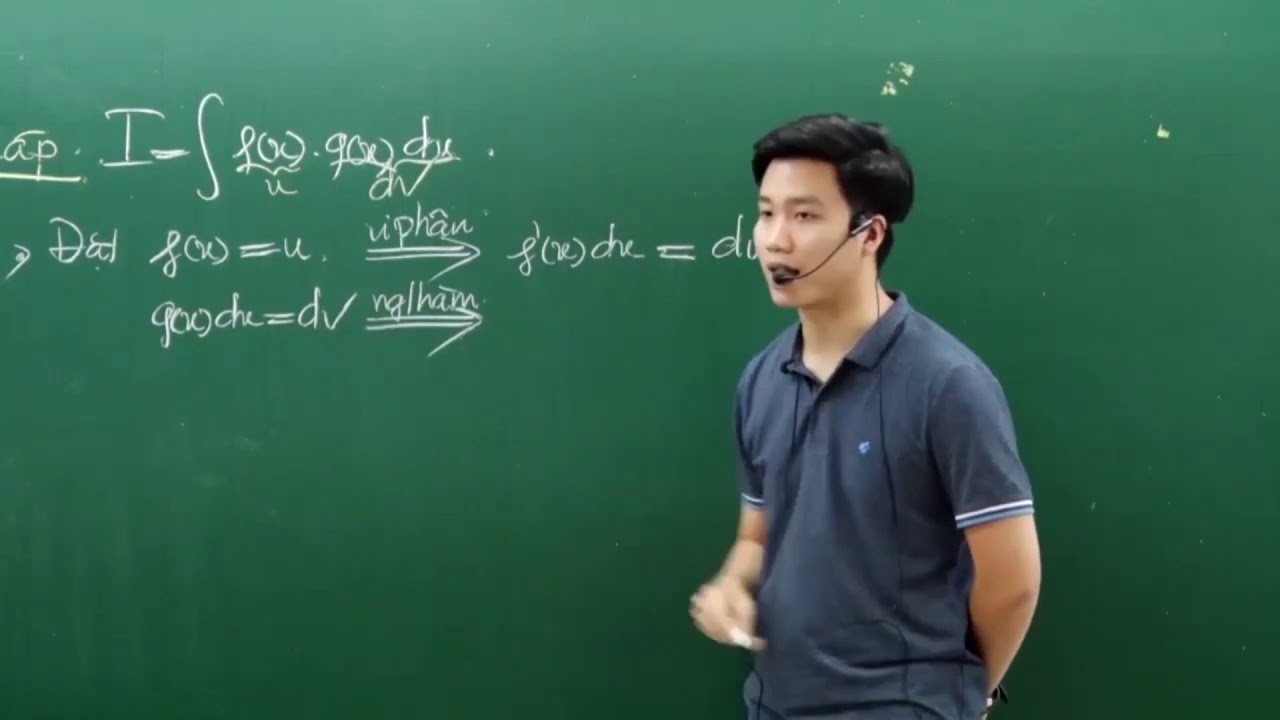Nguyên Hàm Từng Phần _Toán 12_ Thầy Nguyễn Quốc Chí