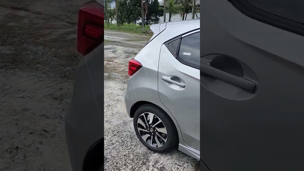 SI GANTENG HONDA BRIO WARNA SILVER !!!