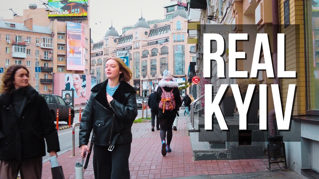 🔥KYIV STREETS 4K HDR |🇺🇦 Real Sounds, Real People, Real Ukraine | No Commentary